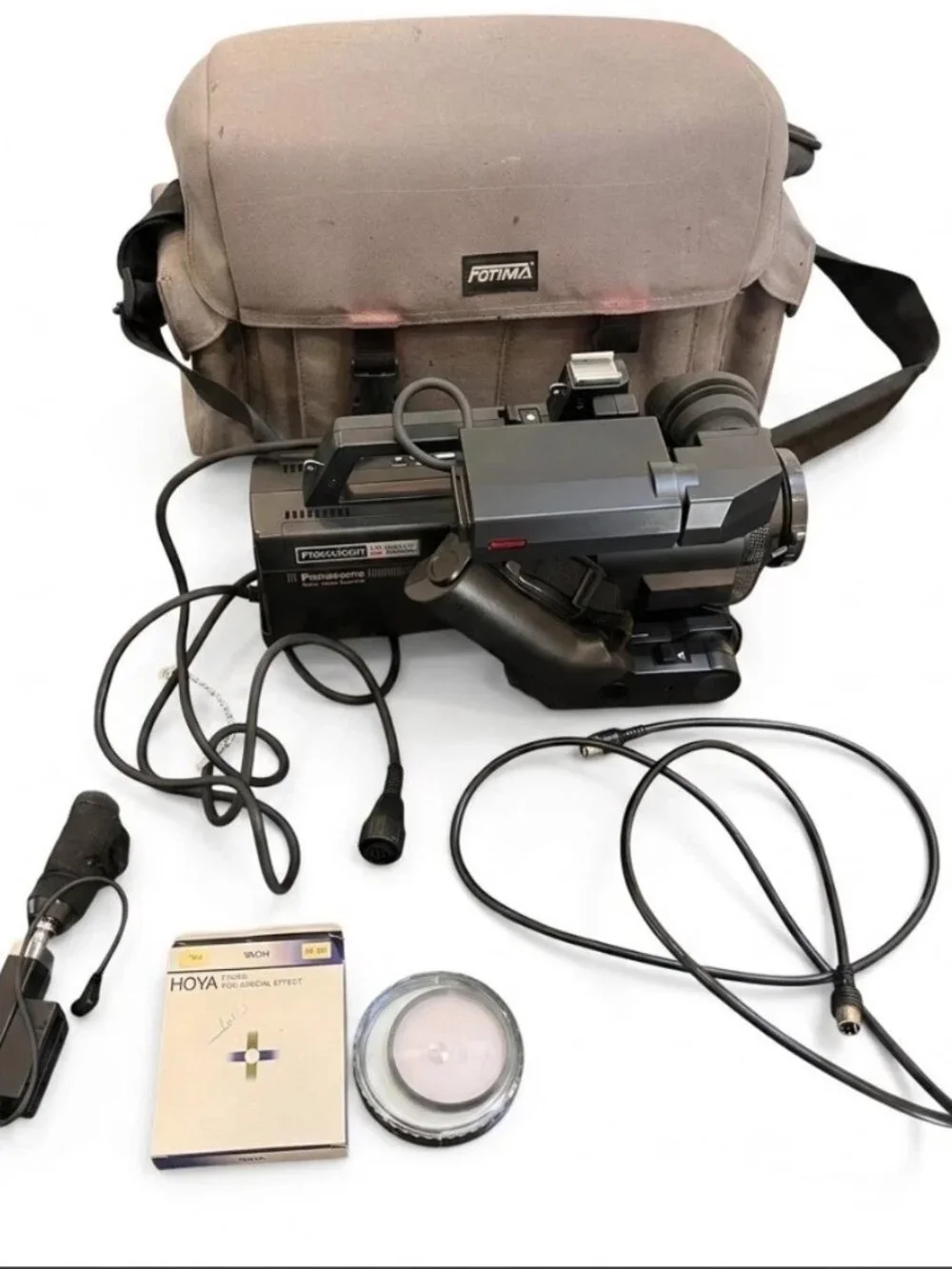 Vintage Panasonic PK-958 Newvicon Omnipro Color Video Camera Accessories